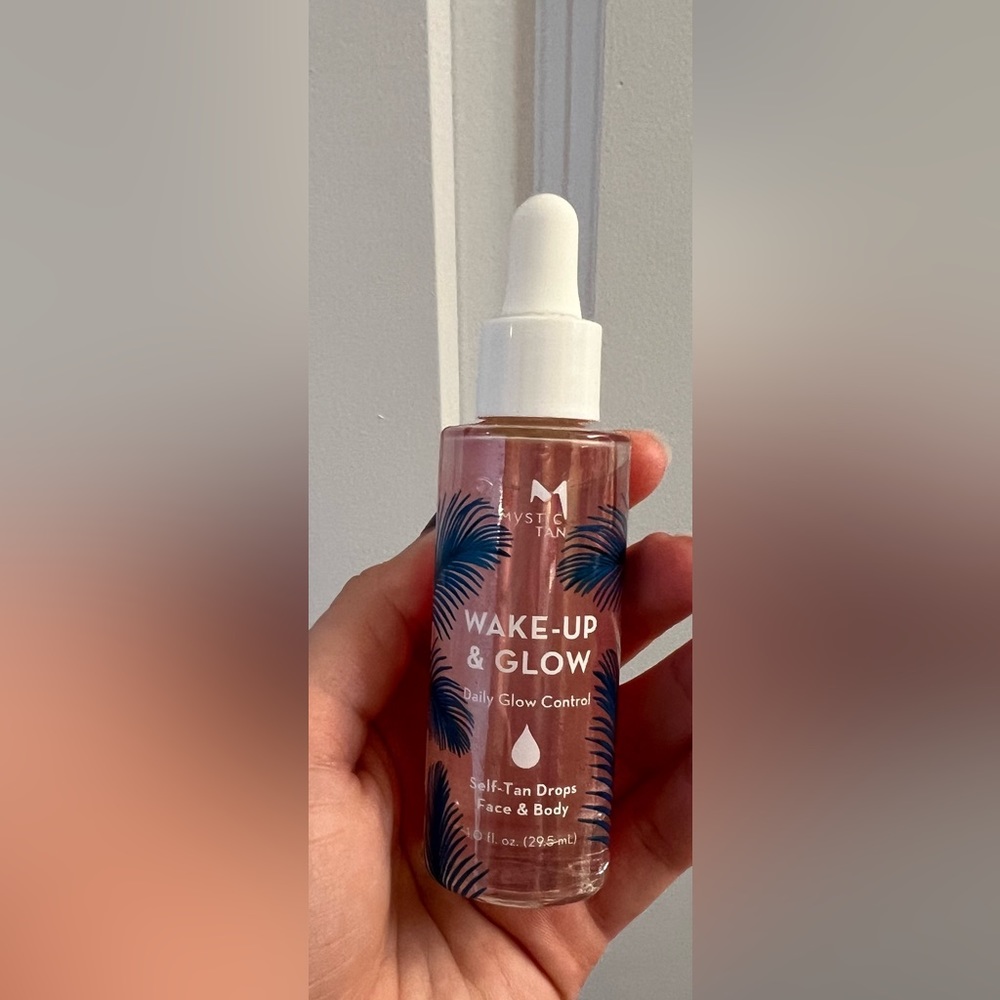 Mystic Tan Wake Up & Glow Self Tan Drops for Face and Body